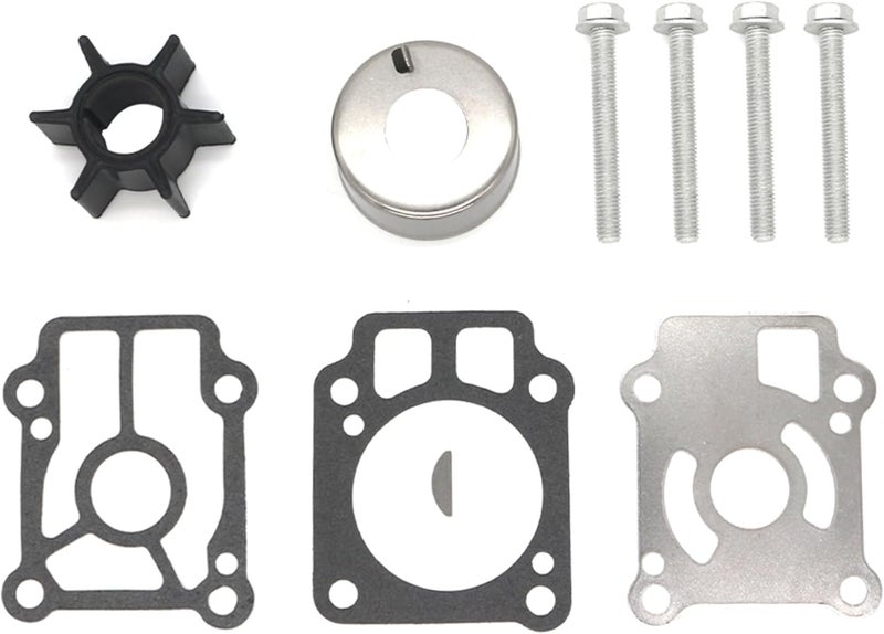 QUICKMARINER QuickMarine 853792T01 Water Pump Impeller Repair Kit for Mecury Marine 25 30 HP Outboard Motors replaces 853792A07 853792A1 Boat Engine - Image 5